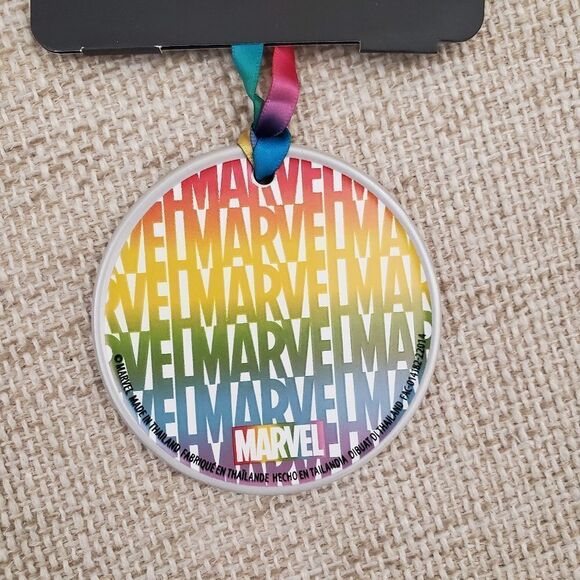 Disney Marvel Pride Collection Strong Disc Christmas Ornament - Picture 5 of 8